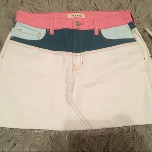 PacSun Colorblock Skirt